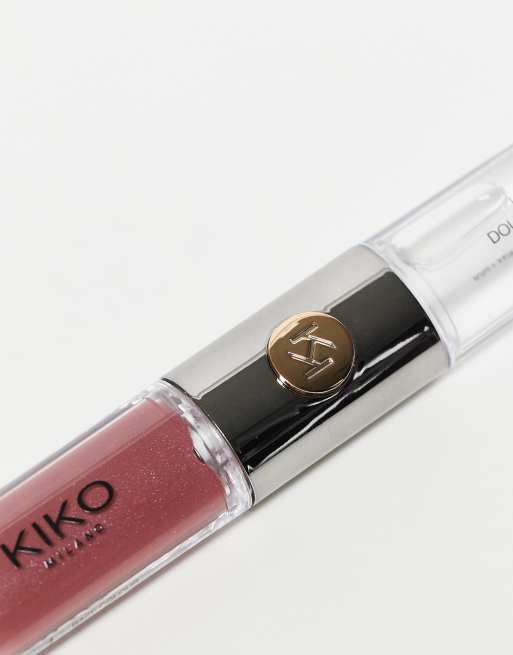 KIKO Milano – Unlimited Double Touch – Pomadka i błyszczyk – 120 Rosy Mauve, 4 z 4