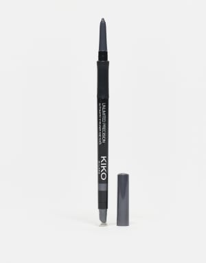 KIKO Milano Unlimited Precision Automatic Eyeliner And Kohl - 15 Satin Steel