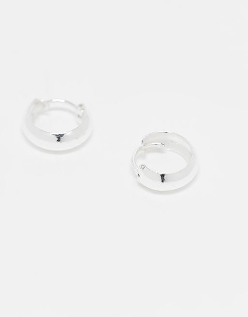 Kingsley Ryan – 10mm grube kolczyki-koła ze srebra sterling, 3 z 3
