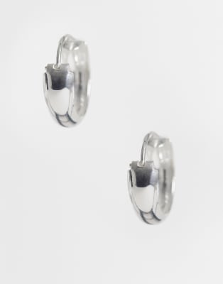Kingsley Ryan 14mm Hoop Earrings In Silver