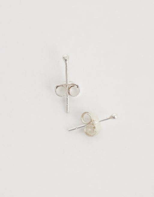 Kingsley Ryan 1,5mm ball stud in sterling silver, 3 of 4