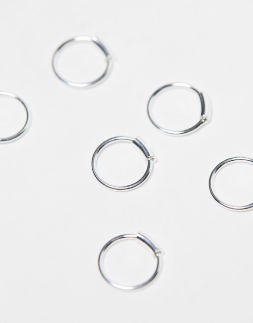Kingsley Ryan – 3er-Pack Mini-Creolen aus Sterlingsilber, 2 von 4