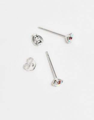 Kingsley Ryan 4mm Iridescent Stud Earrings