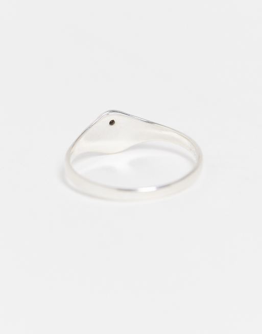 Kingsley Ryan - Anello in argento sterling con cristallo rosa per i nati nel mese di ottobre, 2 di 4