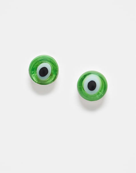 Kingsley Ryan – Augen-Ohrstecker in Grün - view 1