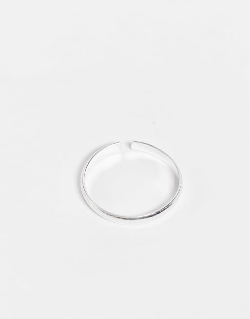 Bague sales orteil argent
