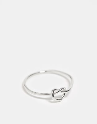 Kingsley Ryan - Bandring aus Sterlingsilber mit Knotendetail