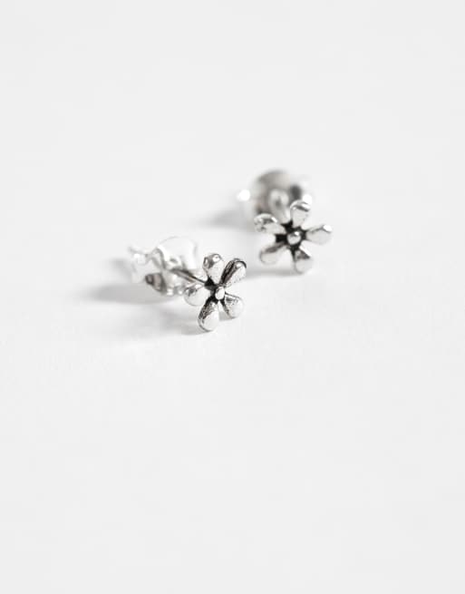 Kingsley Ryan - Bloemvormige oorknopjes van sterling zilver, 3 van 4