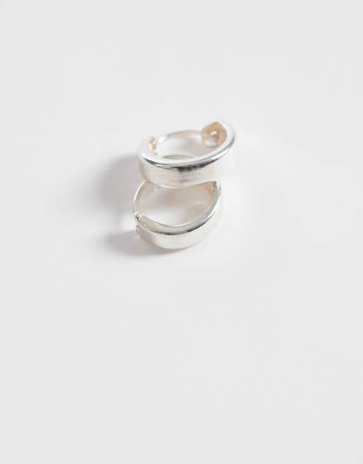 Kingsley Ryan - Brede oorringen van 12 mm in sterling zilver, 3 van 4