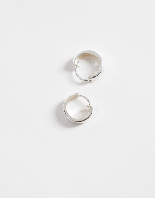Kingsley Ryan - Brede oorringen van 12 mm in sterling zilver, 4 van 4