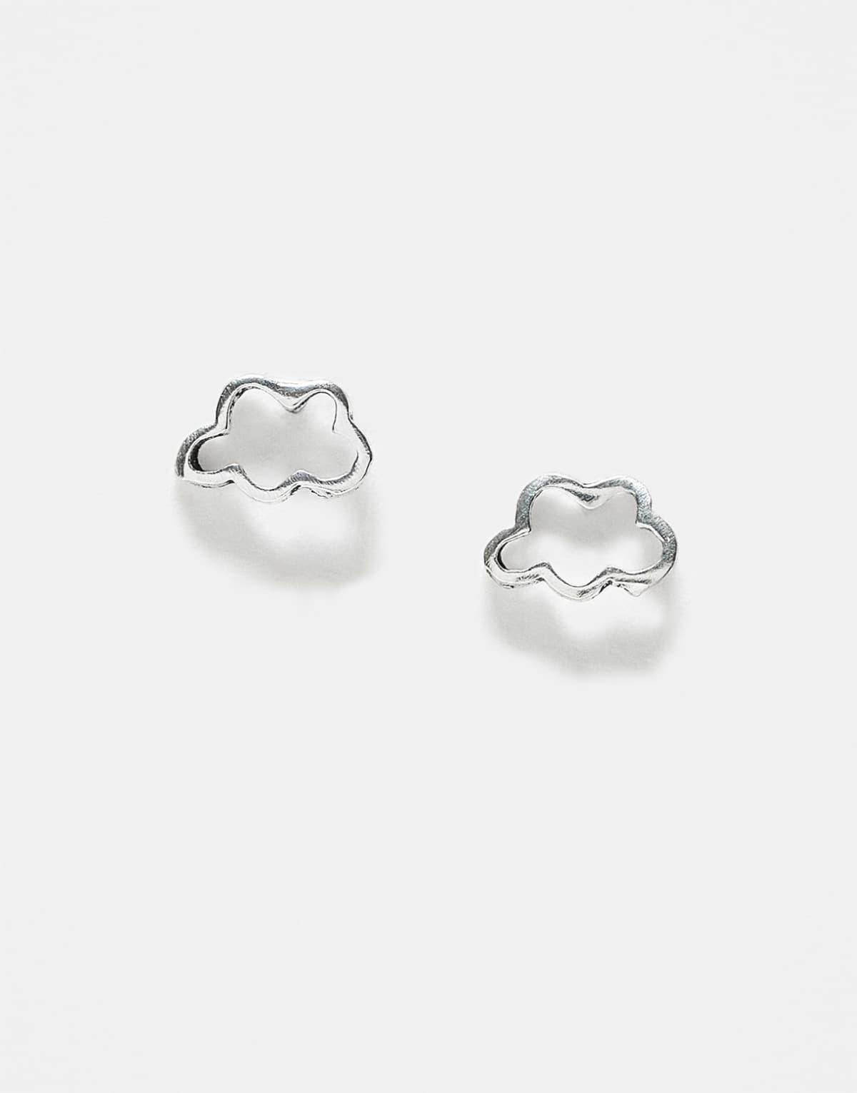 Kingsley Ryan cloud stud earrings in sterling silver
