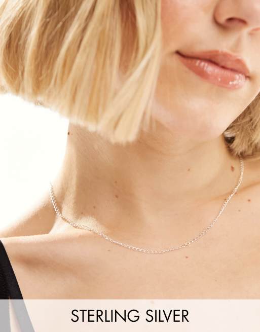 Kingsley Ryan - Collana a catenina con maglie in argento sterling 