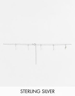 Sofia Milani - Collana Donna In Argento 925 Con Ciondolo A Fulmine - Eleganza Moderna