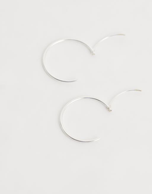 Kingsley Ryan – Creolen aus Sterlingsilber, 18 mm, 3 von 4