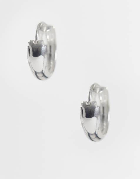 Kingsley Ryan - Créoles 14 mm en argent massif - view 1