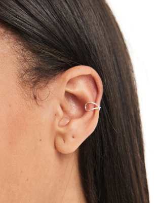 Kingsley Ryan Kingsley Ryan crossover ear cuff in sterling silver