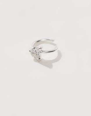 Kingsley Ryan Crystal Petal Detail Ear Cuff