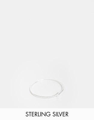 Kingsley Ryan Curve - Ring aus Sterlingsilber im Blitz-Design