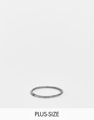 Kingsley Ryan Curve Kingsley Ryan Curve sterling silver twist ring
