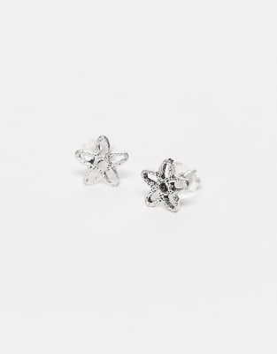 Kingsley Ryan Cut-out Flower Stud Earrings