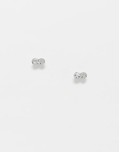 Kingsley Ryan – CZ – Doppel-Ohrstecker aus Sterlingsilber - view 1