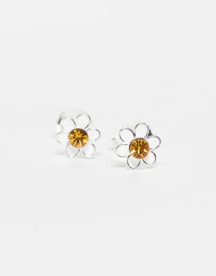 Kingsley Ryan Daisy Stud Earrings