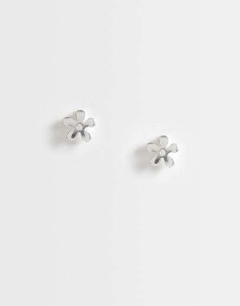 Kingsley Ryan daisy stud in sterling silver - view 1