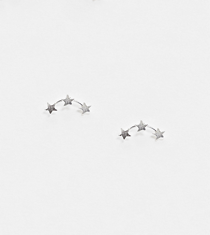 Kingsley Ryan - Echt zilveren oorklimmers met kleine ster