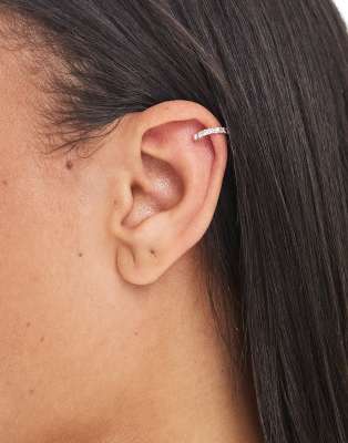 Kingsley Ryan embellished ear cuff in sterling silver - view 1