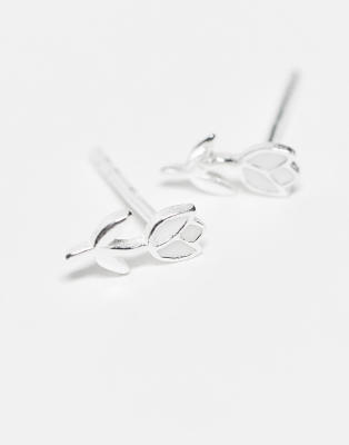 Kingsley Ryan Enamel Tulip Stud Earrings