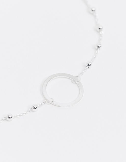 Super Kingsley Ryan - Exclusieve choker ketting van echt zilver met CS-08