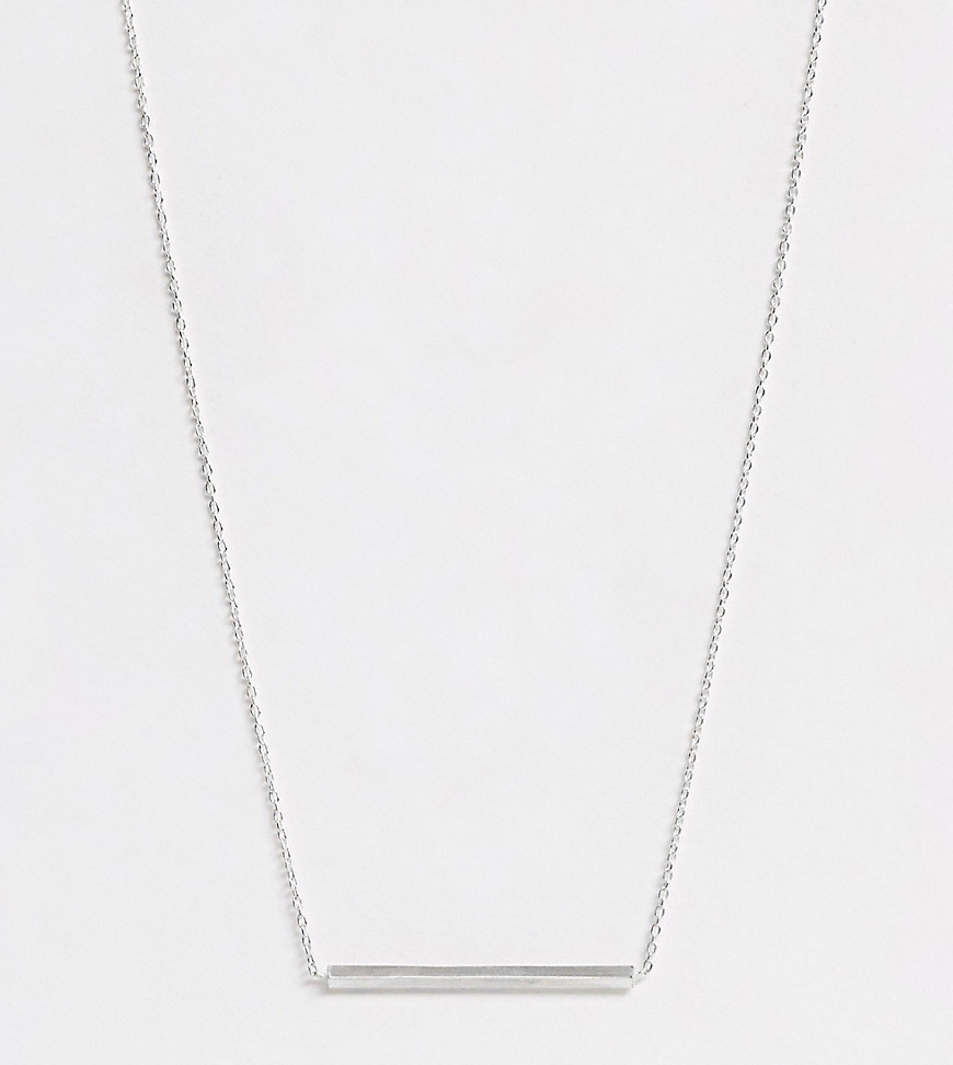 Kingsley Ryan - Exclusieve halsketting met echt zilveren balkje