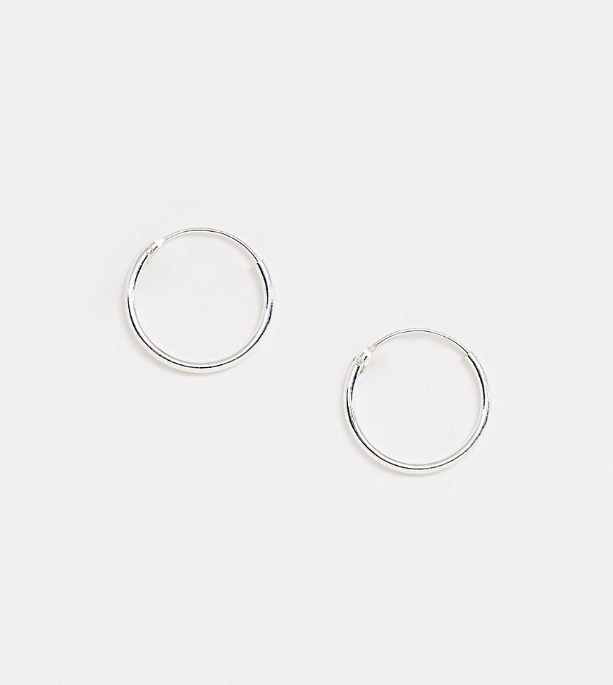 Kingsley Ryan Exclusive sterling silver mini hoop earrings set