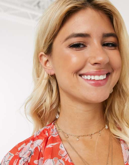 Kingsley Ryan – Exklusives Set mit Mini-Creolen aus vergoldetem Sterlingsilber, 12 mm, 3 von 4