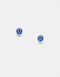 [Kingsley Ryan] Kingsley Ryan eye stud earrings in blue-Silver No Size Dark Blue