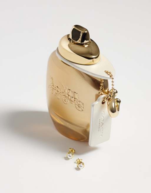 Kingsley Ryan faux pearl stud in gold plated silver, 2 of 4