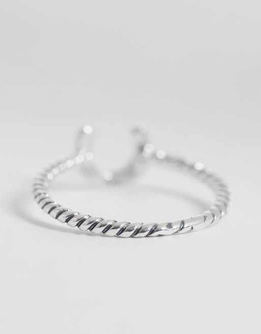 Kingsley Ryan - Gedraaide ring met hoefijzer van sterling zilver, 3 van 3