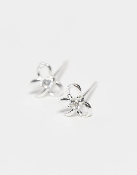 Kingsley Ryan Gemset Bow Stud Earrings