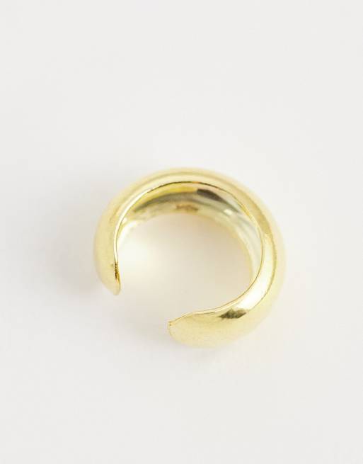 Kingsley Ryan gold plated chunky ear cuff, 2 of 3