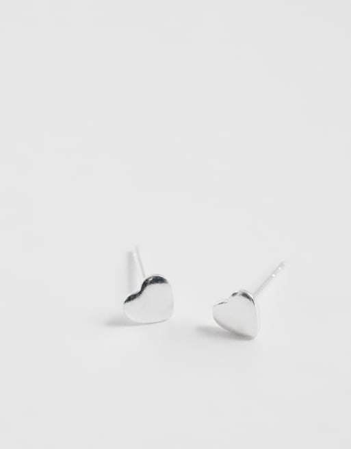 Kingsley Ryan - Hartvormige oorknopjes van sterling zilver, 3 van 6