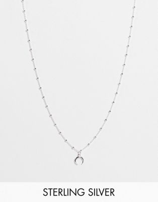 Kingsley Ryan horn necklace in sterling silver