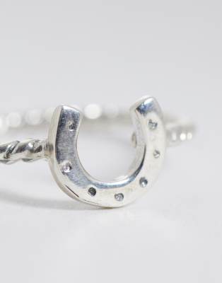 Kingsley Ryan Horseshoe Twist Ring In Pattern