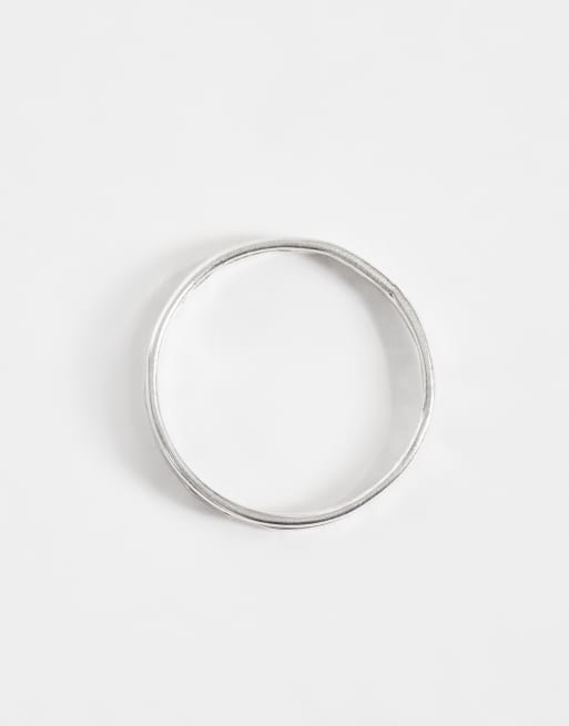 Kingsley Ryan illusion double ring in sterling silver, 3 of 3