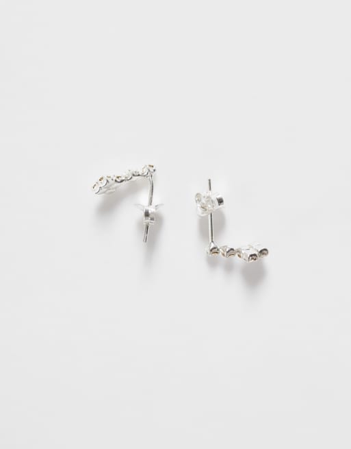 Kingsley Ryan multigem drop earrings in sterling silver, 4 of 4