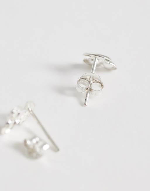 Kingsley Ryan – Ohrstecker aus Sterlingsilber im Kirsch-Design mit Emaille-Detail, 3 von 4