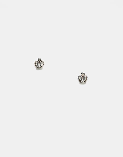 Kingsley Ryan – Ohrstecker aus Sterlingsilber mit Kronendesign - view 1