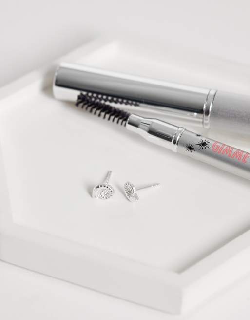 Kingsley Ryan – Ohrstecker aus Sterlingsilber mit spiralförmigem Muscheldesign, 2 von 4