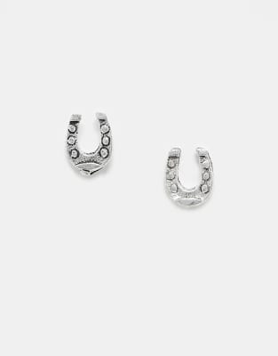 Kingsley Ryan - Ohrstecker in Hufeisenform aus Sterlingsilber