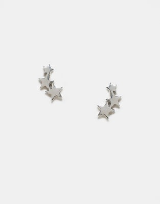 Kingsley Ryan - Ohrstecker mit dreifachem Sterndesign aus Sterlingsilber
