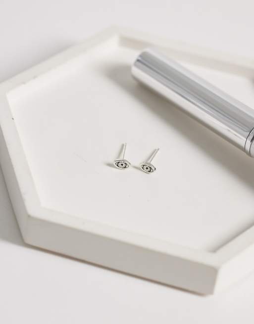 Kingsley Ryan - Oorknopjes in de vorm van een oog van sterling zilver, 2 van 4